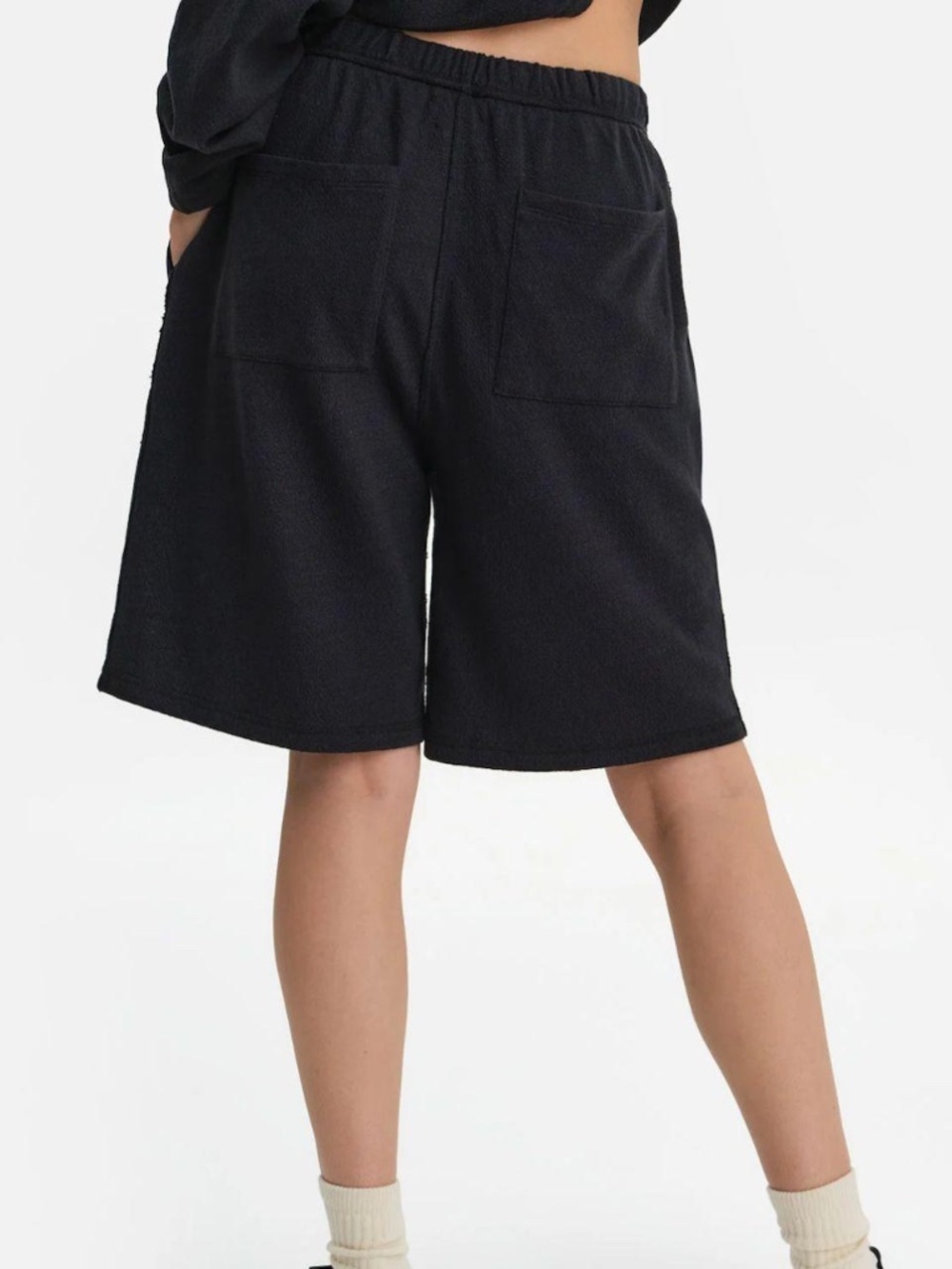 Mate The Label Textured Knit Shorts - Picture 2 of 5